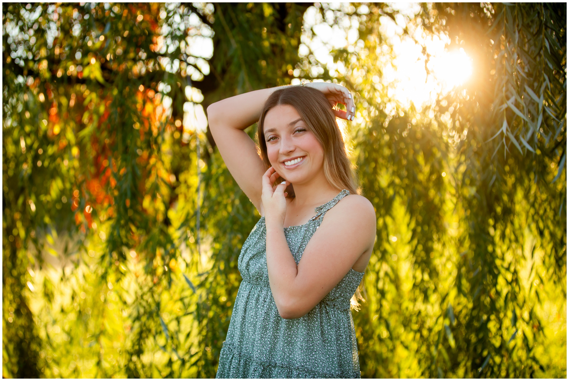 Broomfield senior portraits at Buffalo Lake at Anthem Ranch by Colorado photographer Plum Pretty Photography
