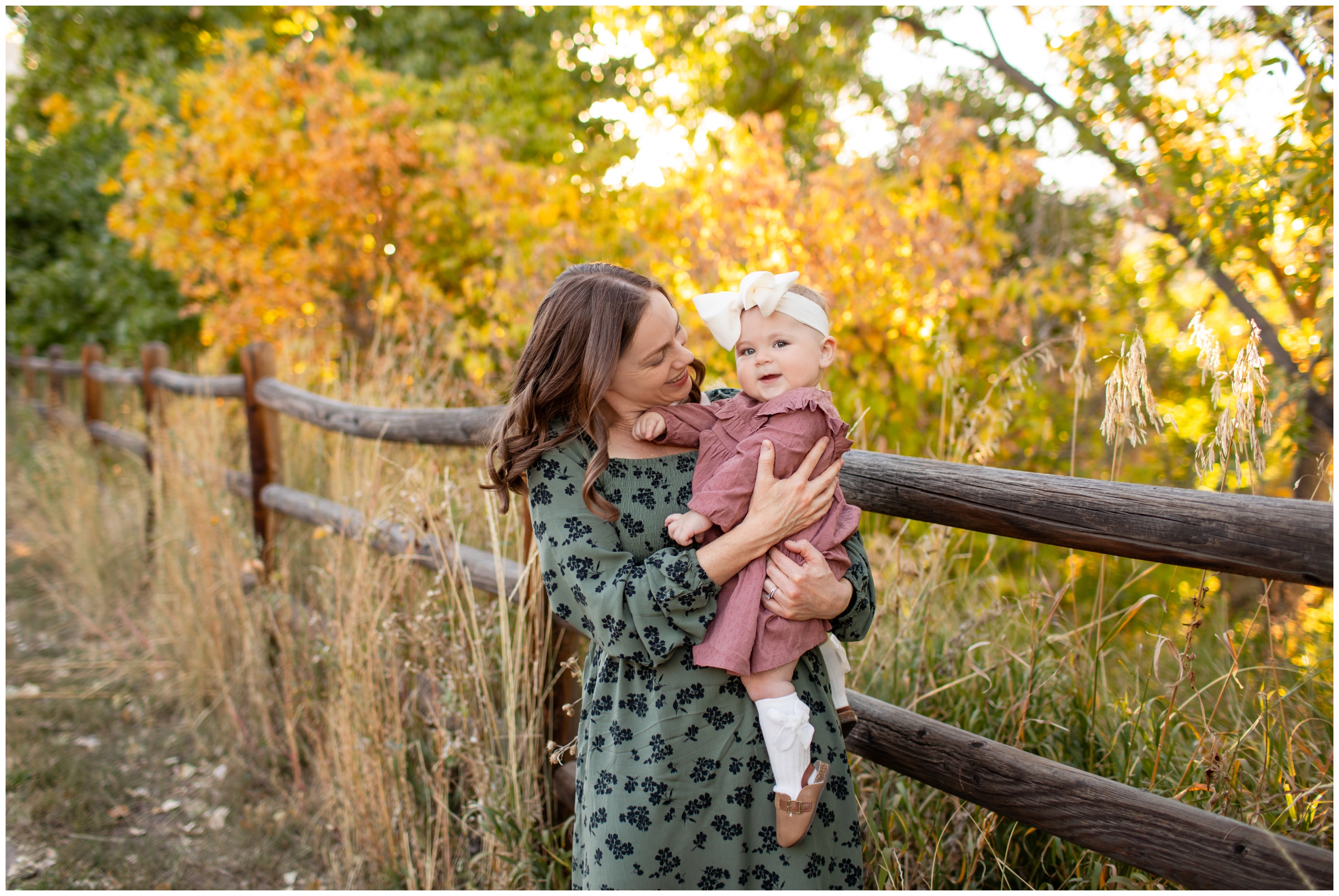 fall family portraits in Golden Colorado by Plum Pretty Photography 
