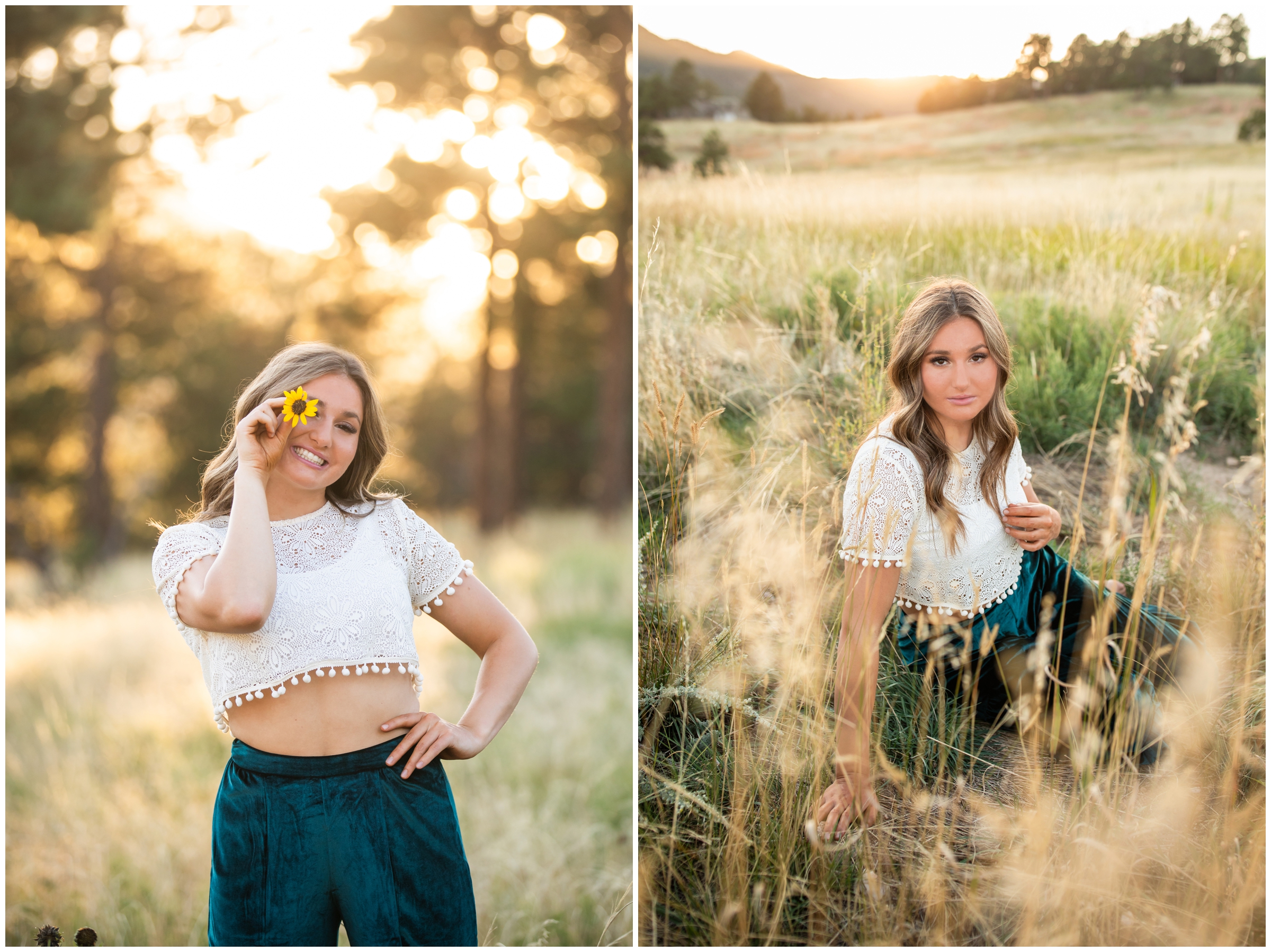 unique sunny Holy Family senior photos at Betasso Preserve by Plum Pretty Photography 