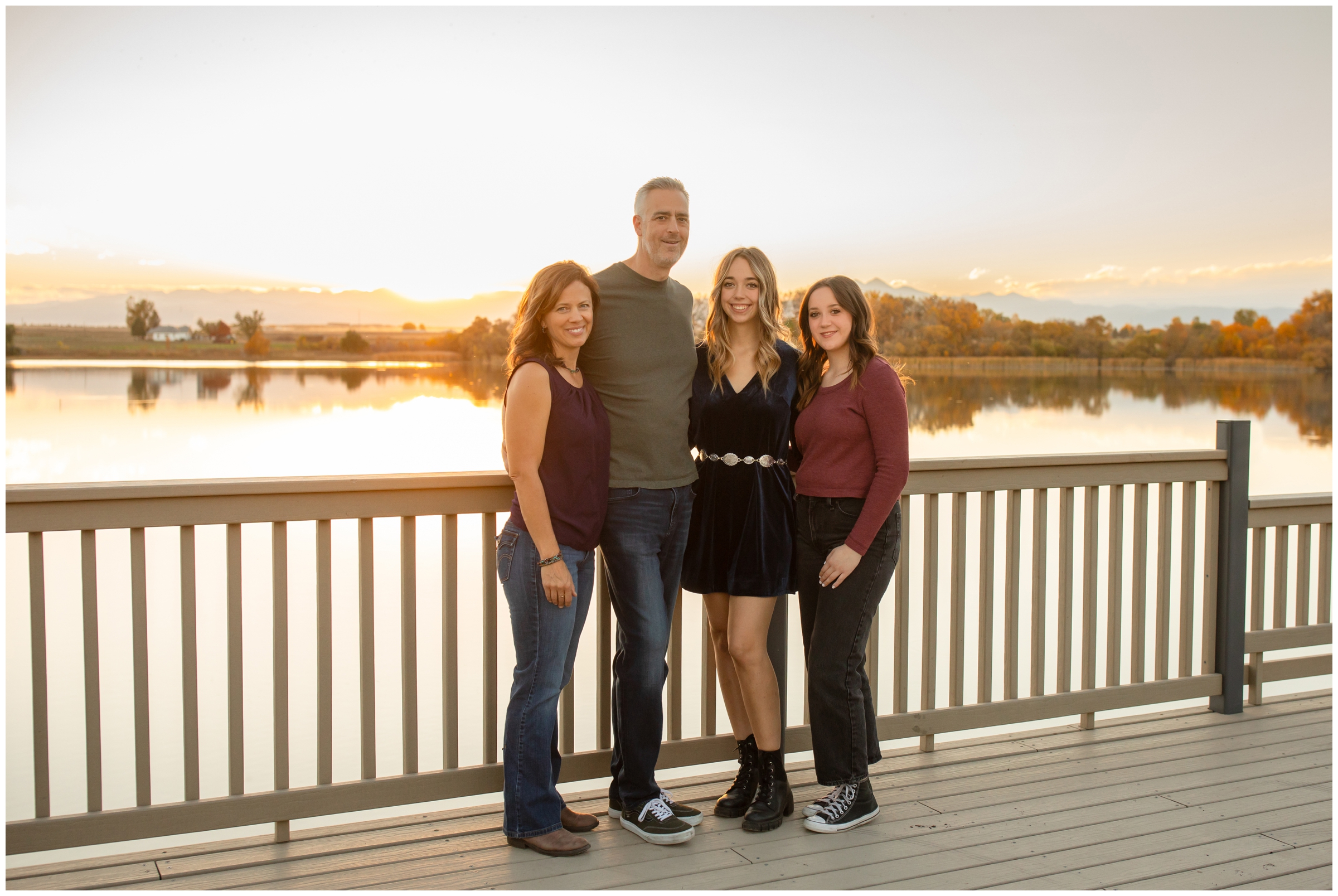 CO mountain lake portrait session by Plum Pretty Photography 