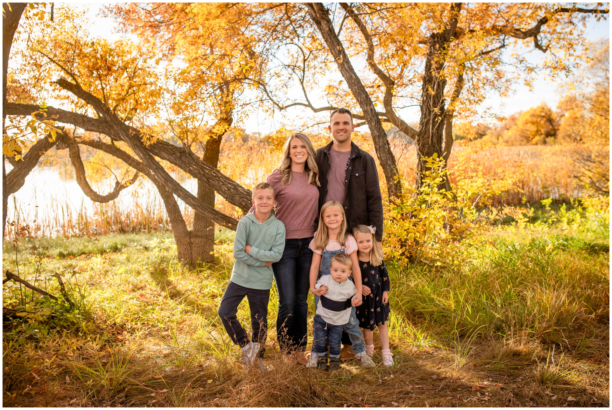 Mead Colorado family portraits at Highland Lake by Northern CO photographer Plum Pretty Photography