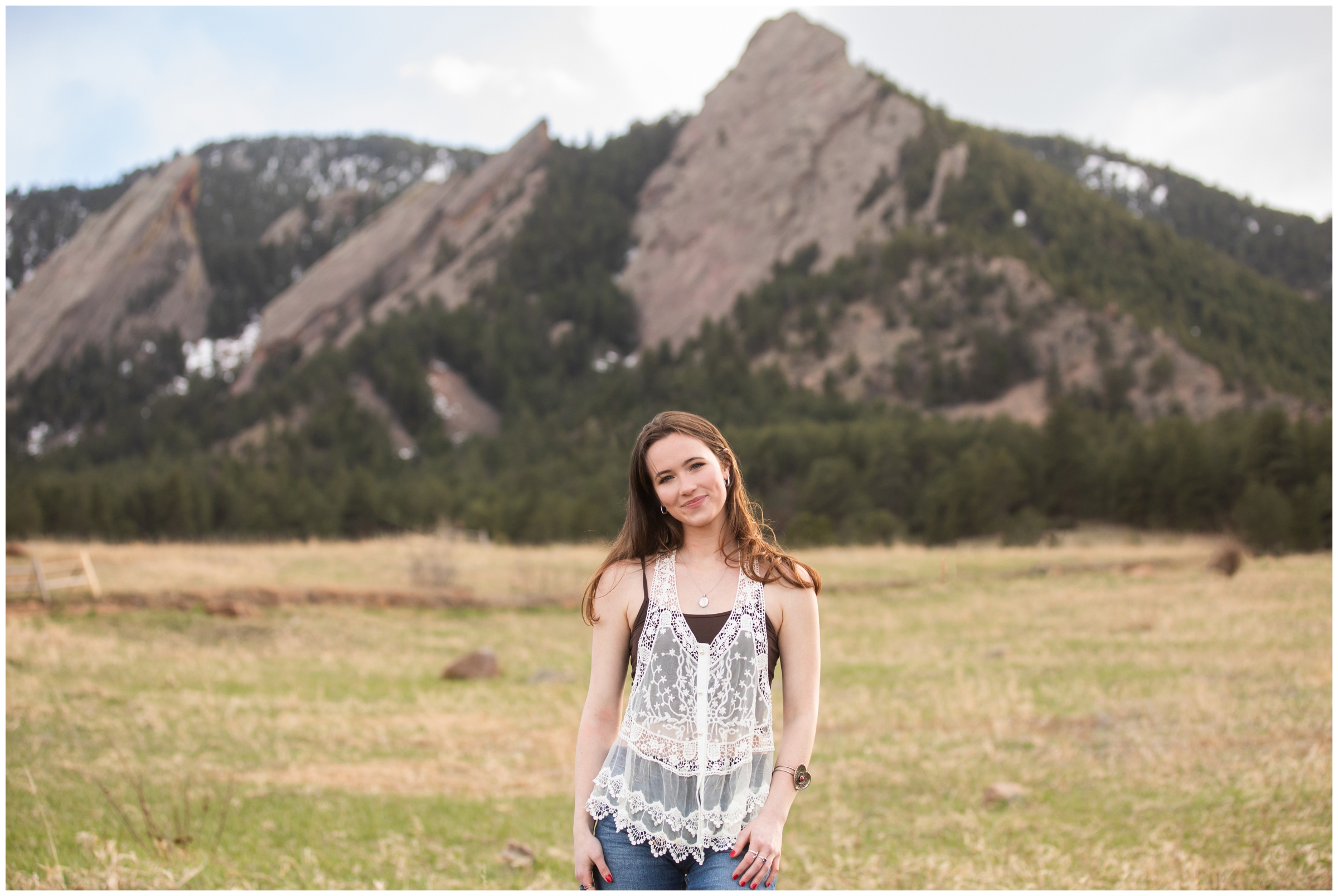 University of Colorado grad photos at Chautauqua Park by Plum Pretty Photography 