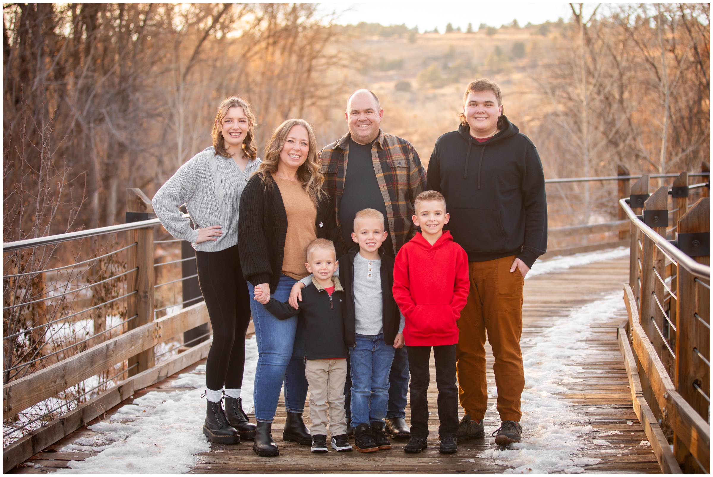 Lyons Colorado family photography at Bohn Park by CO portrait photographer Plum Pretty Photography