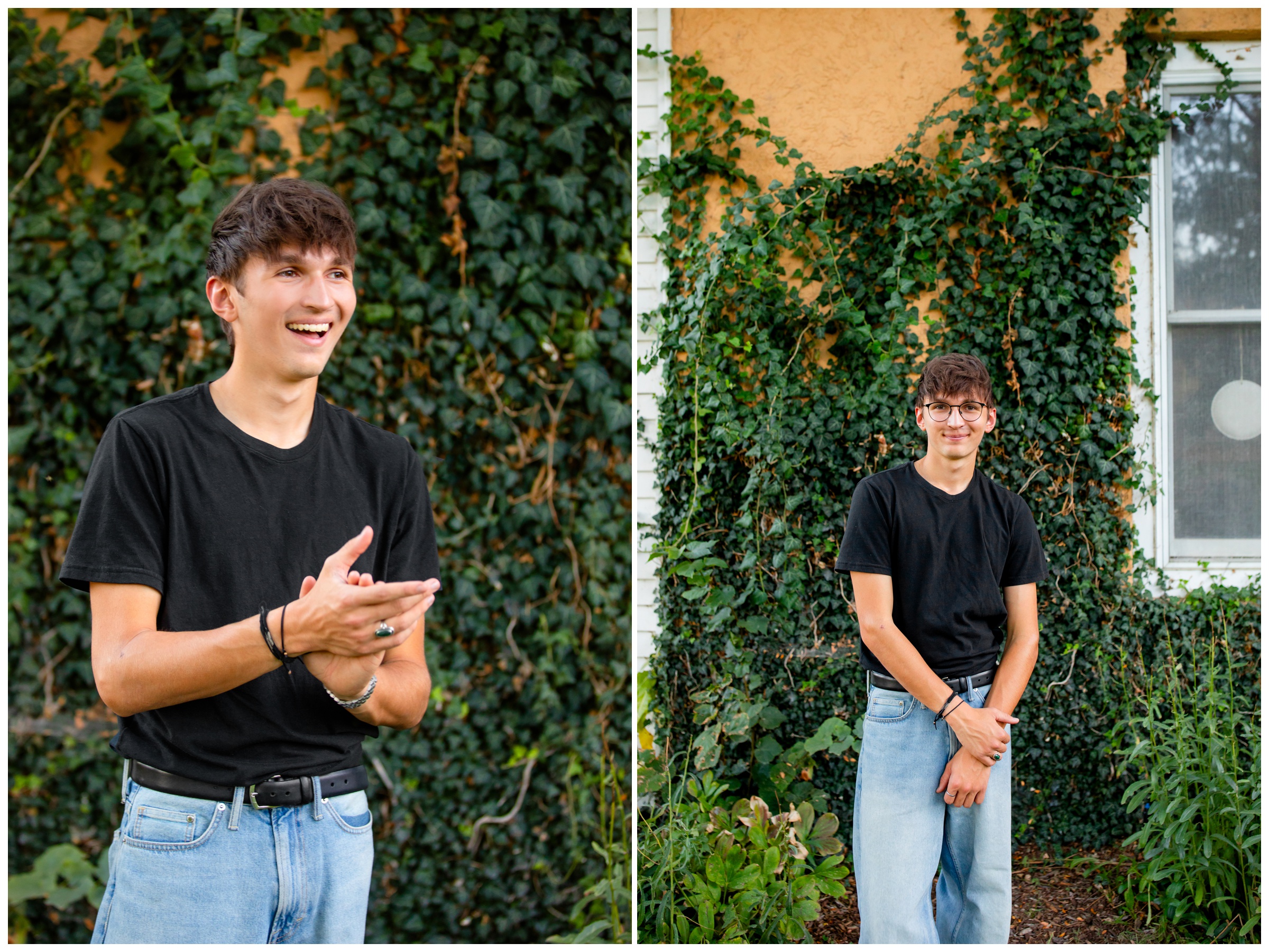 Niwot High School senior portraits at Sandstone Ranch Visitor's Center in Longmont