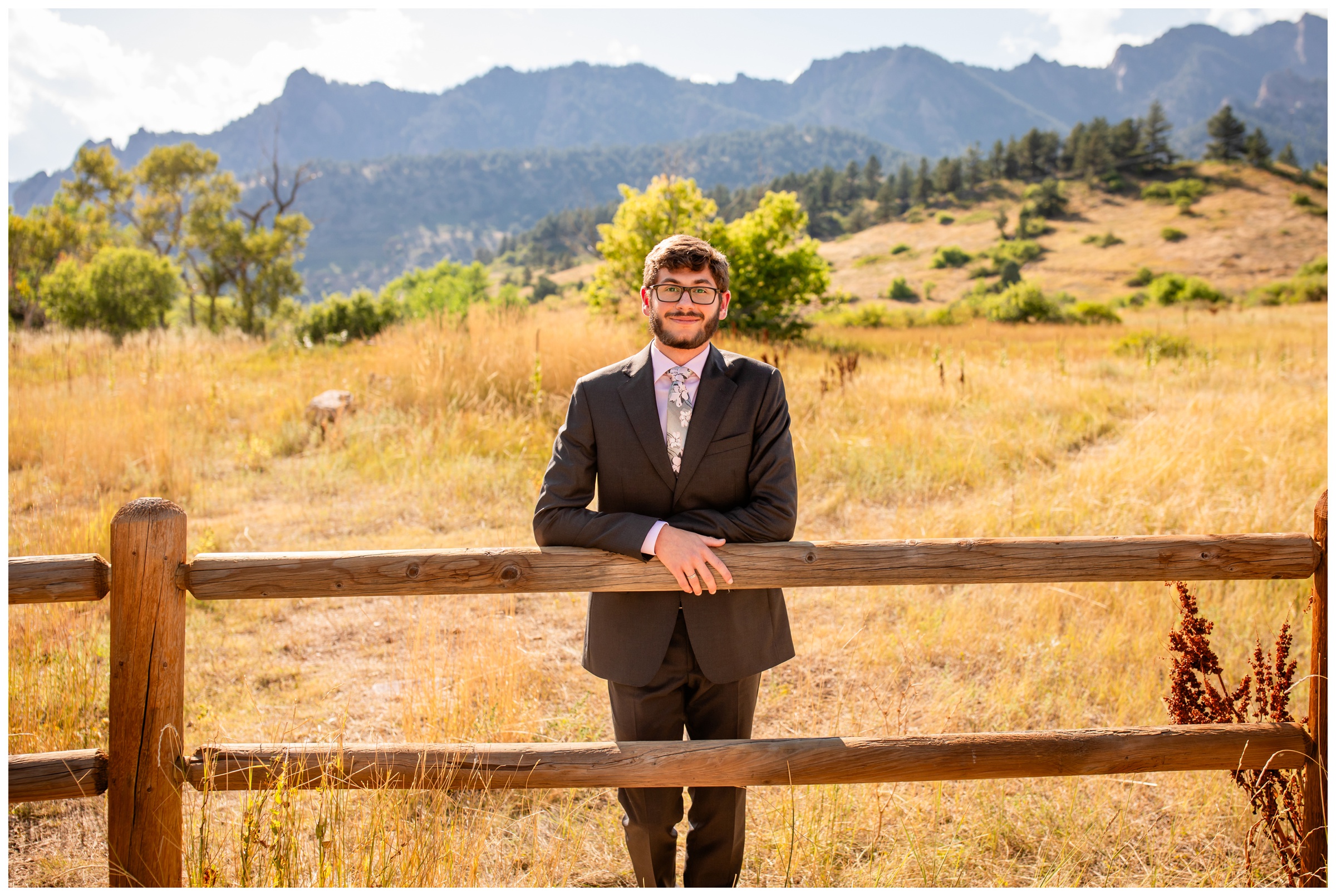Boulder Colorado senior photography session at South Mesa Trail by portrait photographer Plum Pretty Photography