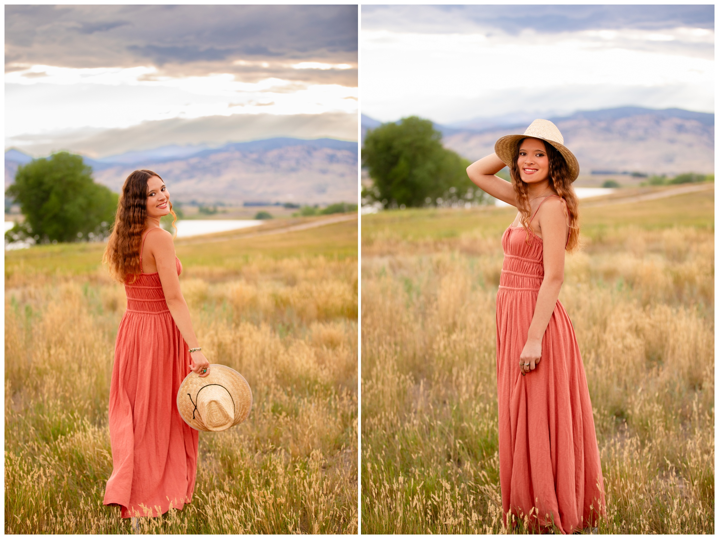 Silver Creek senior photography session at Coot Lake and Boulder Reservoir by Colorado portrait photographer Plum Pretty Photography