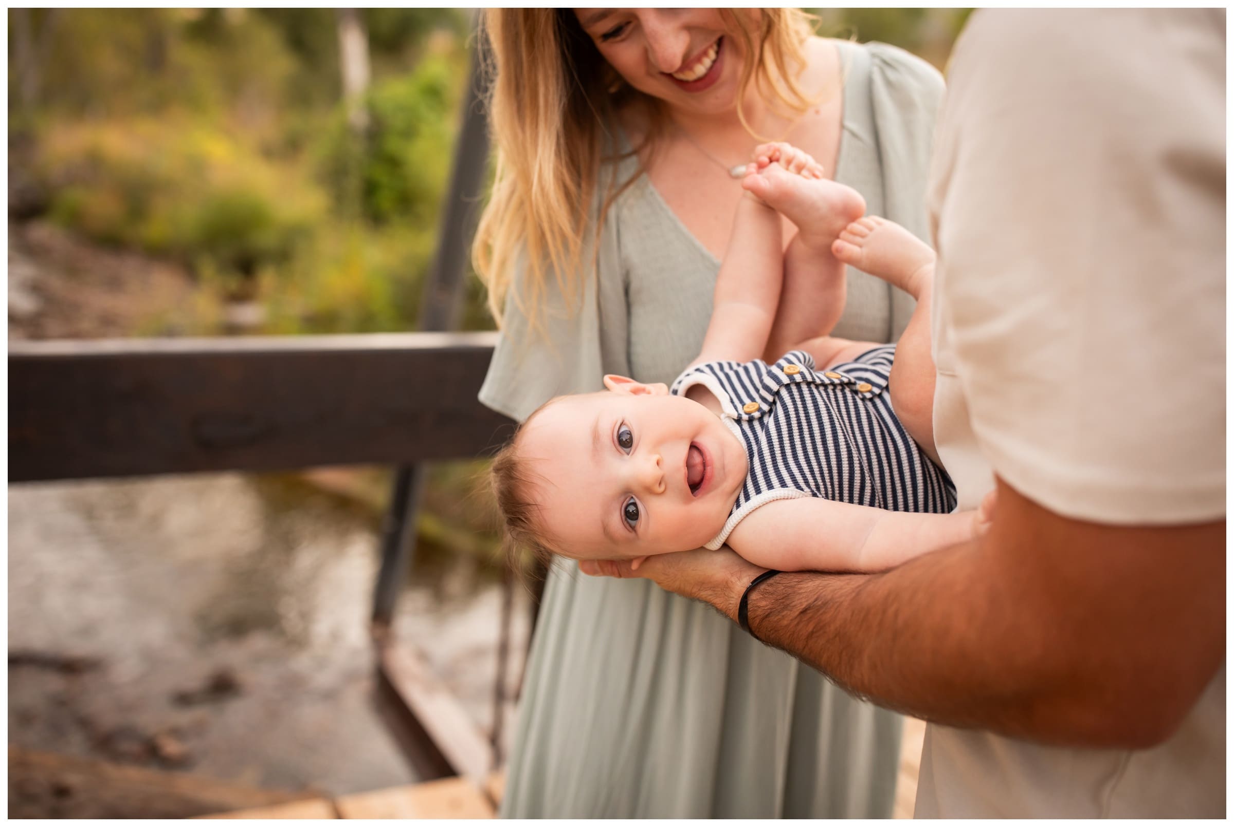 candid family photography session at South Mesa Trail in Boulder Colorado 
