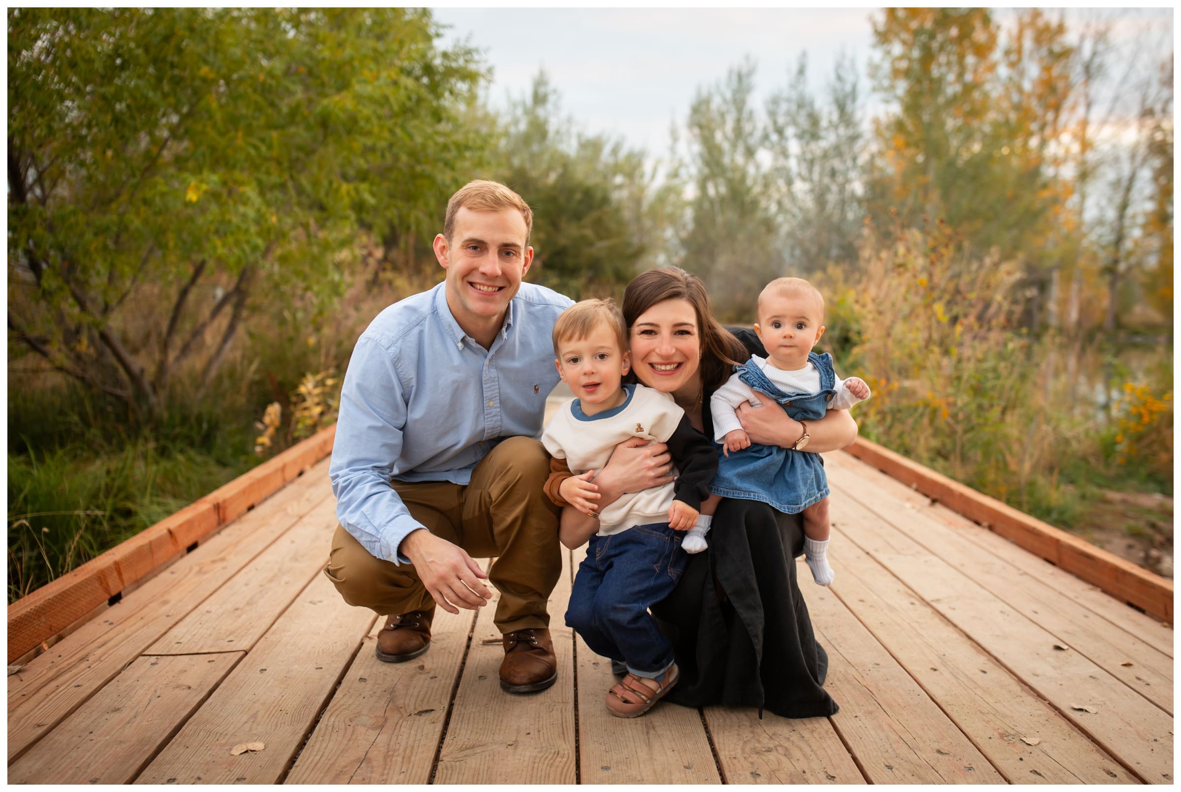 Boulder Colorado fall mini session at Coot Lake by portrait photographer Plum Pretty Photography